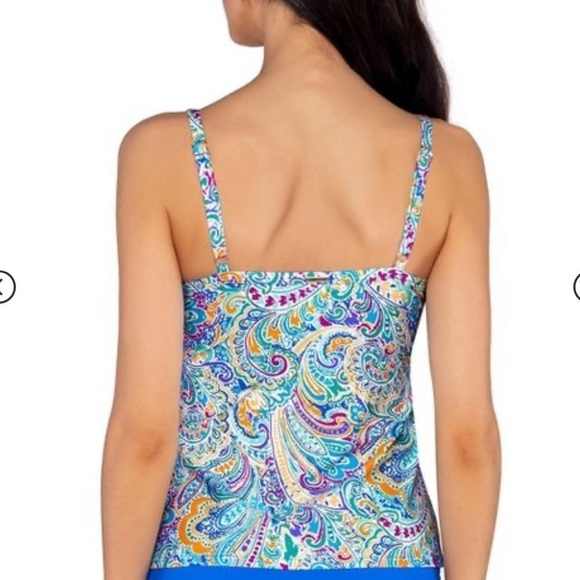 Sunsets Women's Harmony Forever Underwire Tankini Top - Picture 2 of 7